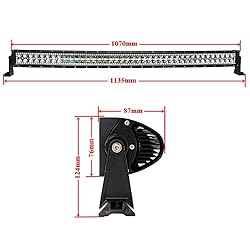 Nicoko 42inch 240w Curved LED Light Bar with