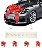 Rozozo Deco Car Bow 30 inch,Giant Gift Bow