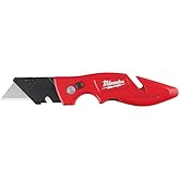 Milwaukee 48-22-1901 Fastback Press and Flip Utility Knife with Belt Clip and Onboard Wire Stripping
