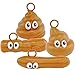 Fairly Odd Novelties Poop Ornaments, Brown
