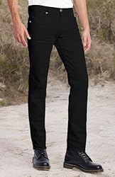 ETHANOL Mens Comfy Stretch Slim Fit Straight Casual