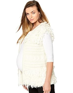 Bcbg Max Azria Textured Maternity Vest