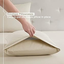 Nestl Split King Sheets for Adjustable Beds - 5