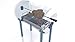 The Rotisserie Barrel Charcoal Chicken Rotisserie with Motor, Spit, Drum