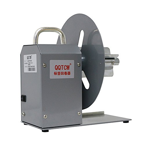 100-240V Automatic Label Rewinder Tags Bar Code Label Rewinding Machine 120mm