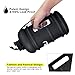 LEZFIT 2.2L Big Sport Water Jug Container, Large Capacity BPA Free Leakproof Half Gallon Water Bottle for Gym Fitness Athletic Bicycle Camping.