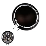 Funlove 5 3/4" 5.75 Inch Led Headlight Housing for Harley Davidson FXWG Chopper