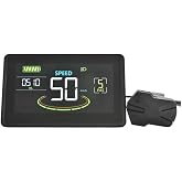NULKOMMA H6C Ebike LCD Display Meter with 5-pin Male Waterproof Connector 48V Electric Bike Conversion Kit Mountain Bike Control Panel with USB UART