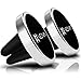 Car Mount (2 Pack), Vena AIR-M Universal Air Vent [Magnetic | 2 Plates] Aluminum Car Mount Holder for iPhone XR XS MAX X 8 Plus, Galaxy S10 S9 Plus S8 Plus, Moto G5 Plus, Google Pixel 3 XL, LG G6