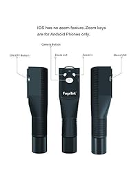 fugetek ft 568 Professional High End aleación Selfie Stick Palo para Selfies, mando a distancia para Apple, Android, Bluetooth y DLSR cámaras (Negro)