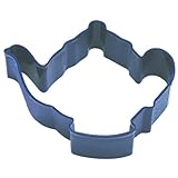 Teapot Navy Poly Resin Coated Tin Cookie Cutter 3.75