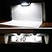 2 Pack 12V LED License Plate Light Lamp for Trailer Truck SUV Van, 6 SMD Exterior Step Courtesy Dome Lights Roof Trunk/Cargo Underhood Lamps Tags