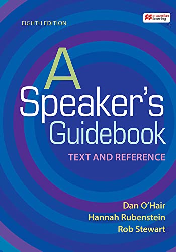 A Speaker's Guidebook: Text And Reference