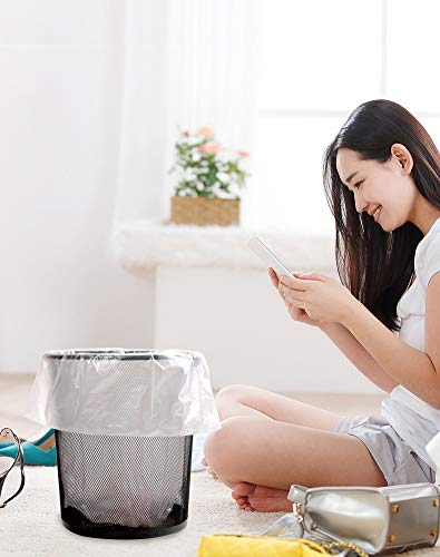 Alimu Small Trash Bags, 5 Gallon Small Garbage Bags Thicken Material Wastebasket Liners Bags Small Size 20-Liters for Office, Home, Bathroom, Kitchen, 120 Counts - Thumbnail 5