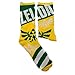 Nintendo Legend of Zelda Link / Triforce Girl's Junior Reversible Crew Socks