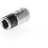 Gedore 1649329 620 Bit Adaptor, 1/4" Square to 1/4" Hex