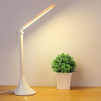 Dormitorio Lámpara De Escritorio Táctil Led Con Alimentación Usb ...