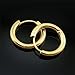 316L Surgical Stainless Steel Hoop Earrings Mens Womens Small Huggie Hoop Earrings(3 Pairs)-10MM