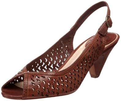 Amazon.com: FRYE Women's Maya Cut Slingback Pump, Brown, 7.5 M US: Shoes