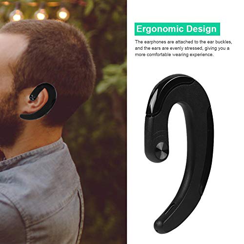 ASHATA Bone Conduction Headphones, Wireless Bluetooth Bone Conduction