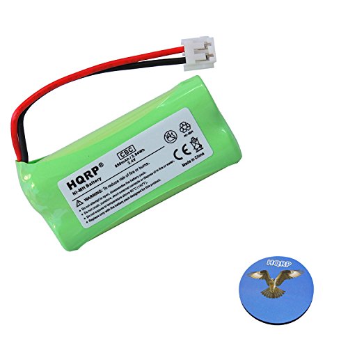 HQRP Phone Battery for AT&T LUCENT CL84309 EL51109 EL51209 EL51359 EL52109 SL82308 EL52409 Cordless Telephone plus Coaster