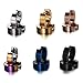 Pusheng Stainless Steel Small Hoop Earrings Set Clip On Earrings Set for Men Women Huggie Earrings Non-Piercing 6 Pairs