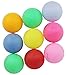 TADICK Beer Ping Pong Balls Plastic Multiple Color Table Tennis Ball (100 Pack)