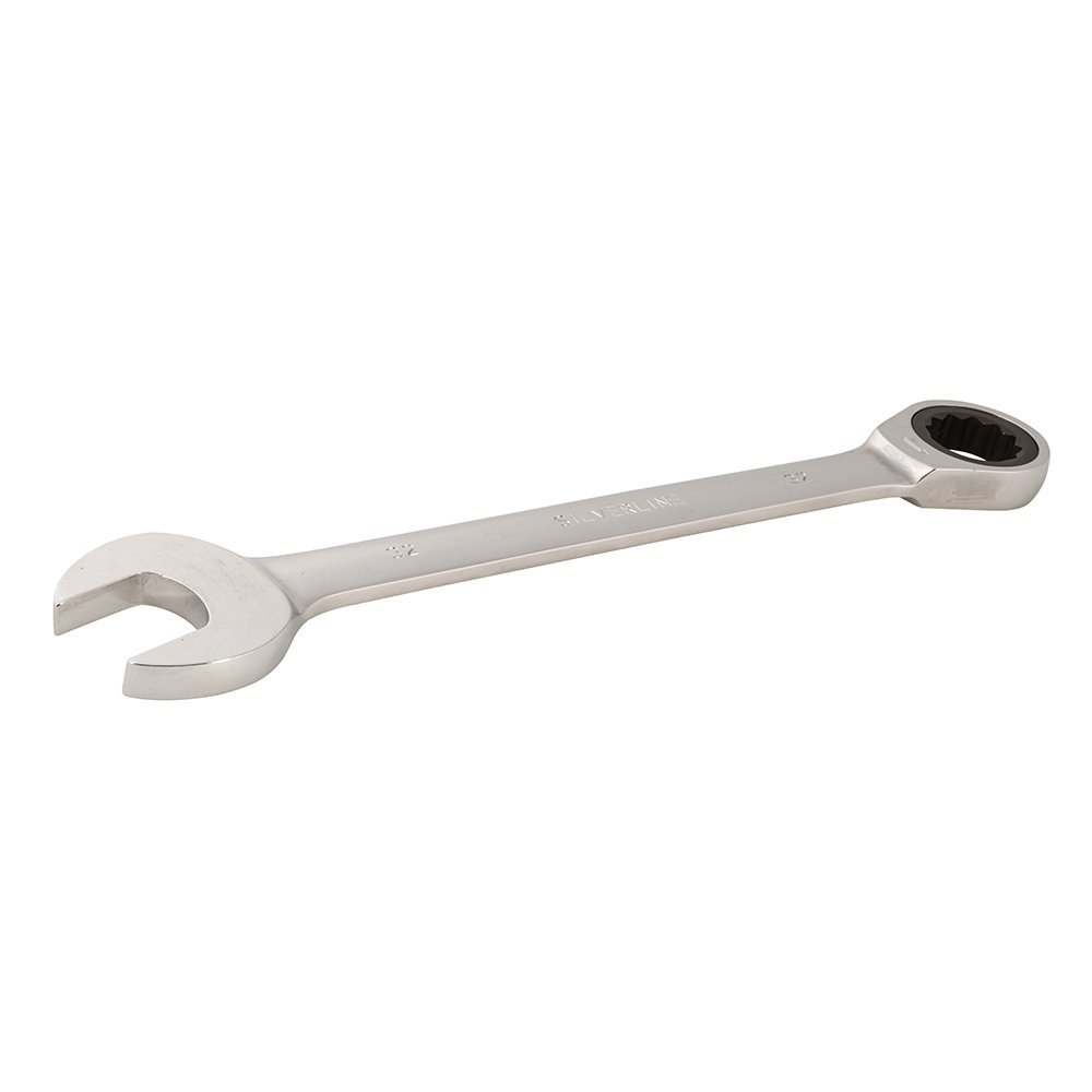 Silverline 228555 Fixed Head Ratchet Spanner 32 mm