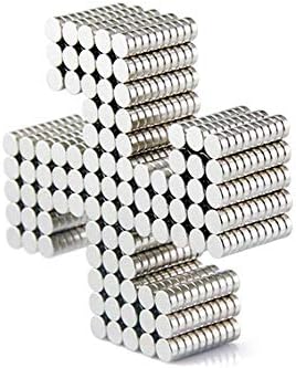 MYWEI Neodymium Rare Earth for Magnets, Hooks, Disc,Permanent, DIY, Building, Sentific, Craft 4mmX1.5mm(200pcics)