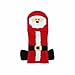 Outward Hound 30049 Fire Biterz Squeaking Durable Santa Christmas Dog Toy, Small