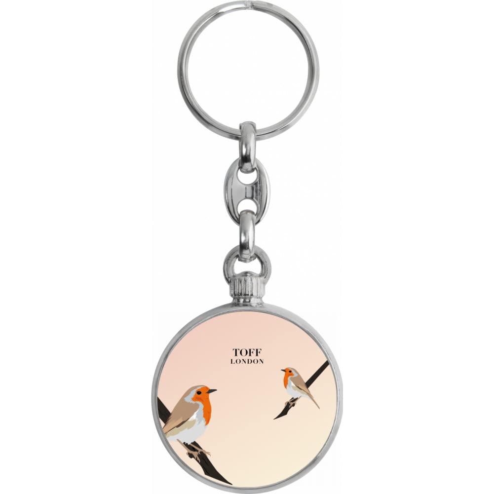 Toff London Robins Bird Keyring
