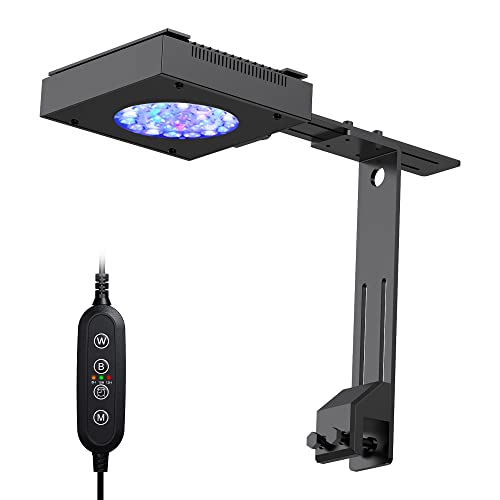 NICREW 30 Watts Aquarium LED Reef Light, Dimmable