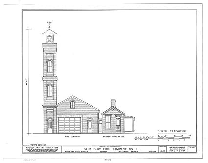 Amazon Com Historicalfindings Photo Fair Play Fire Engine