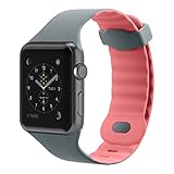 Belkin Sport Wristband for Apple Watch Series 2 and Apple Watch Series 1 (42mm), Carnation Pink