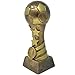 Soccer Star Spiral Trophy - Futbol Gold Tower Award - 8 Inch Tall - Engraved Plate on Request - Decade Awards
