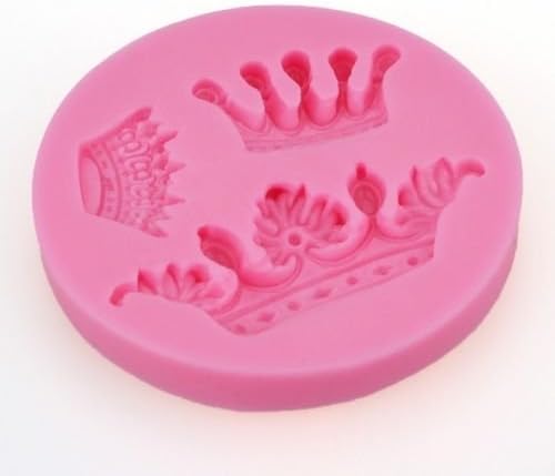 Princess Crown Tiara Silicone Mould Baking Cake Cupcake Topper Icing Decoration