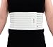 ITA-MED Breathable Elastic Rib Brace for Men, Ideal Compression Support Wrap/Belt for Broken, Cracked, Dislocated & Fractured Ribs, Made In USA (White, 2XL)