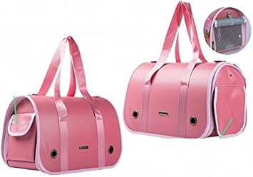 Amazon L 可愛い ピンク ペット 用 キャリー バッグ ネコ 犬 猫 小動物 ねこ Nandin キャリーバッグ スリング 通販