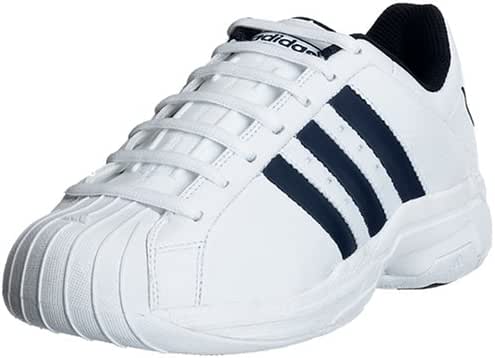 Amazon.com | adidas Men's Superstar 2G Basketball Shoe, White/Navy, 11 M | Basketball