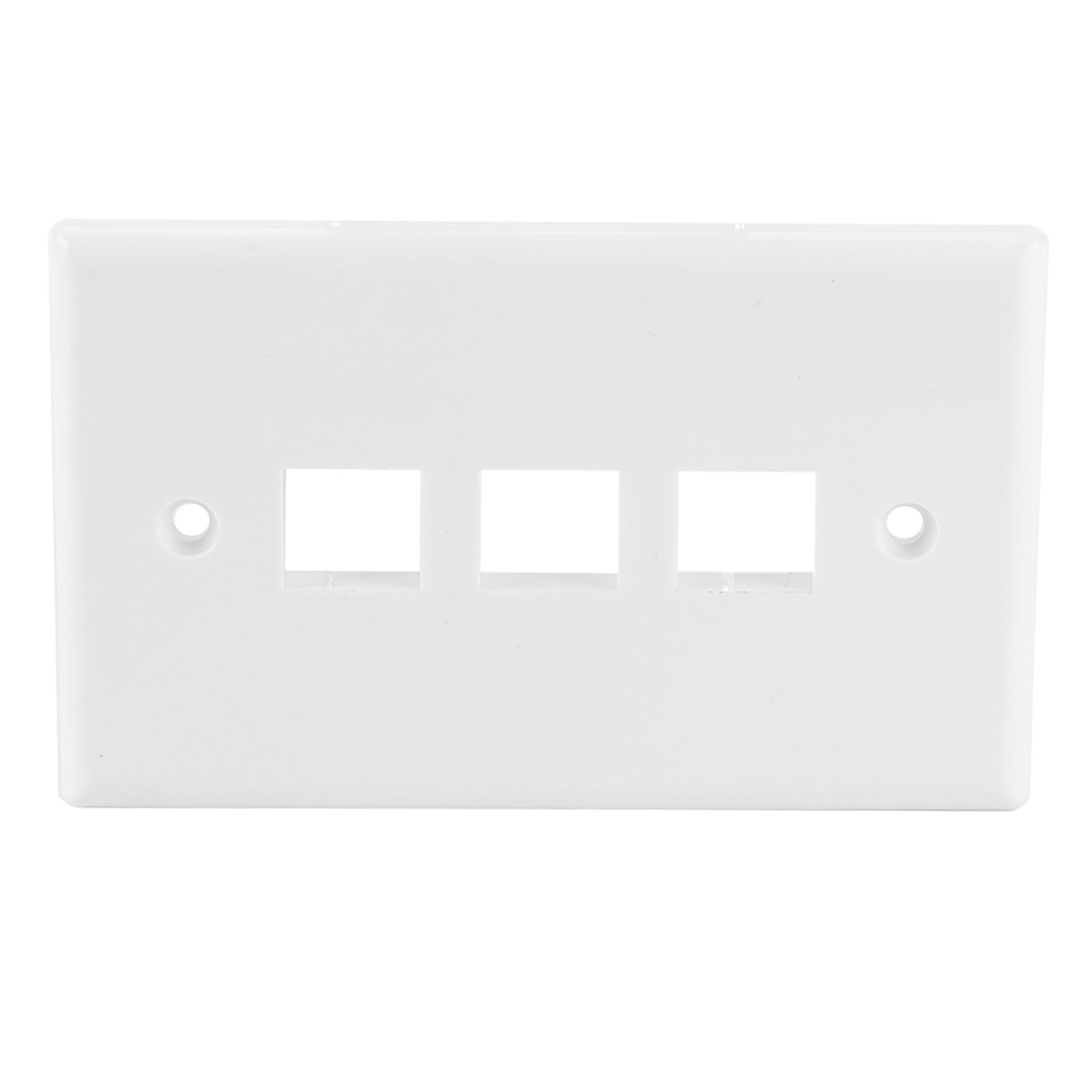 Bewinner HDMI Wall Plate, HDMI Coupler Cover Audio Video HDTV HDMI Socket Wall Plate Panel With Cable, HDMI Cables (3 HDMI)