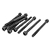 uxcell M5 x 60mm 12.9 Alloy Steel Hex Socket Head Cap Screws Bolt Black 10pcs