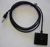 iPod Female End to 3.5 mm Male Aux Extension Cable 4 feet