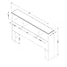 South Shore Crystal Bookcase Headboard, Full, Twin