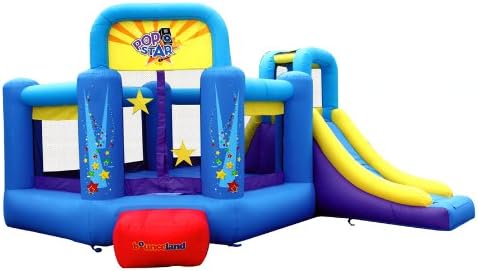 Bounceland Pop Star Slide Bounce House