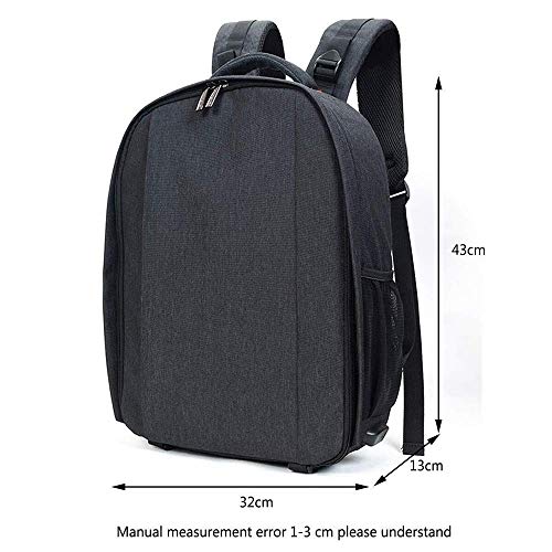 JJSFJH Kamerarucksack Große Kapazität Multifunktionale, stoßfeste Kameratasche mit Regenschutz Zubehör Spiegelloser… – Bild 4