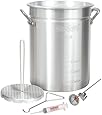 Bayou Classic 3025 30-Quart Aluminum Turkey Fryer Pot with Accessories