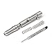 Cool Hand 5.1'' Bolt Action Cannon Style Tactical Pen with Clip and Glass Breaker, Satin Finish w/Punisher Skull Logo