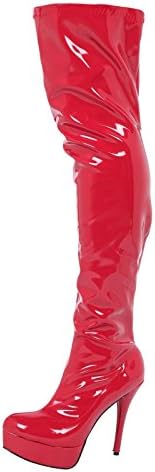 ByPublicDemand DITA Womens Thigh High Platform Boots