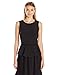 Amazon Brand - Lark & Ro Women's Sleeveless Velvet Trim Peplum Top