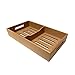 Quality Importers Trading Spanish Cedar Tray Cigar Tray, Adjustable Divider, Fits Large Humidors, Made with Solid Spanish Cedar, Dimensions 12 7/8" X 7 1/2" x 2 1/3" primary